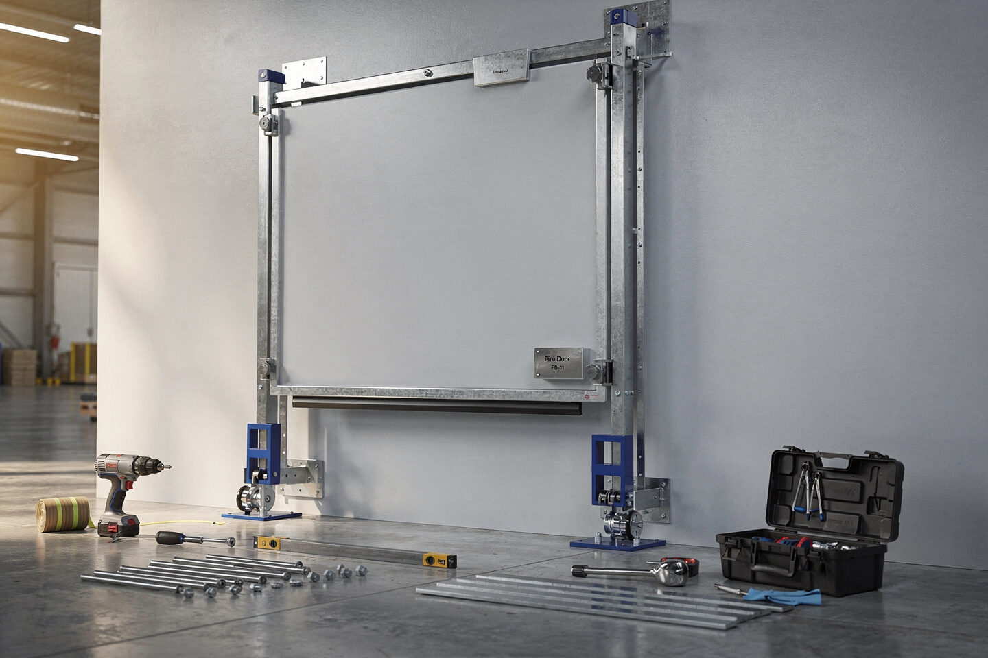 Industrielle Brandschutztore Montage – Rößler Industrietore GmbH