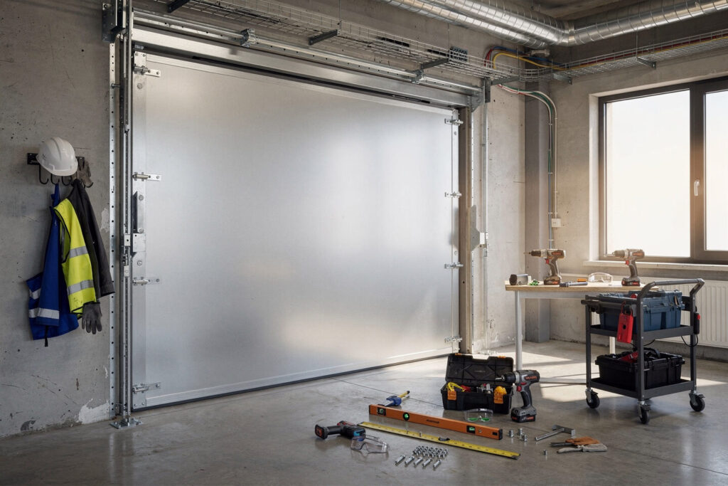Wie verläuft die Montage durch unsere Fachkräfte vor Ort? – Rößler Industrietore GmbH