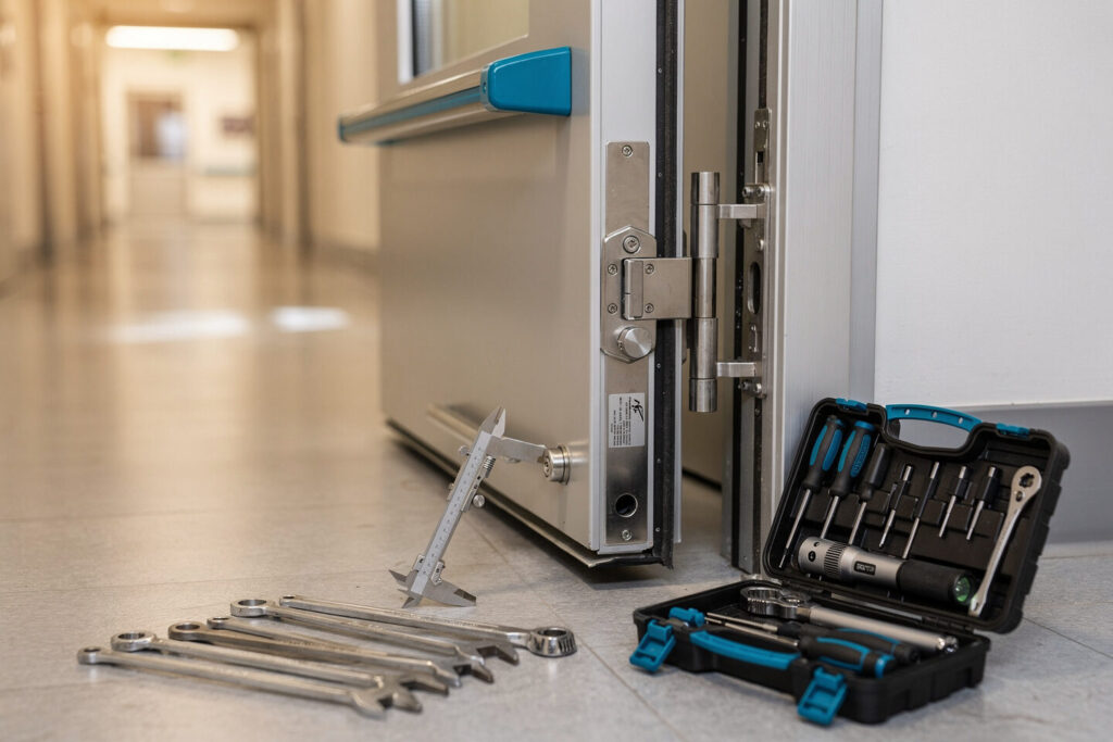 Wartung, Prüfung und Nachrüstung von Brandschutztoren nach Montage – Rößler Industrietore GmbH